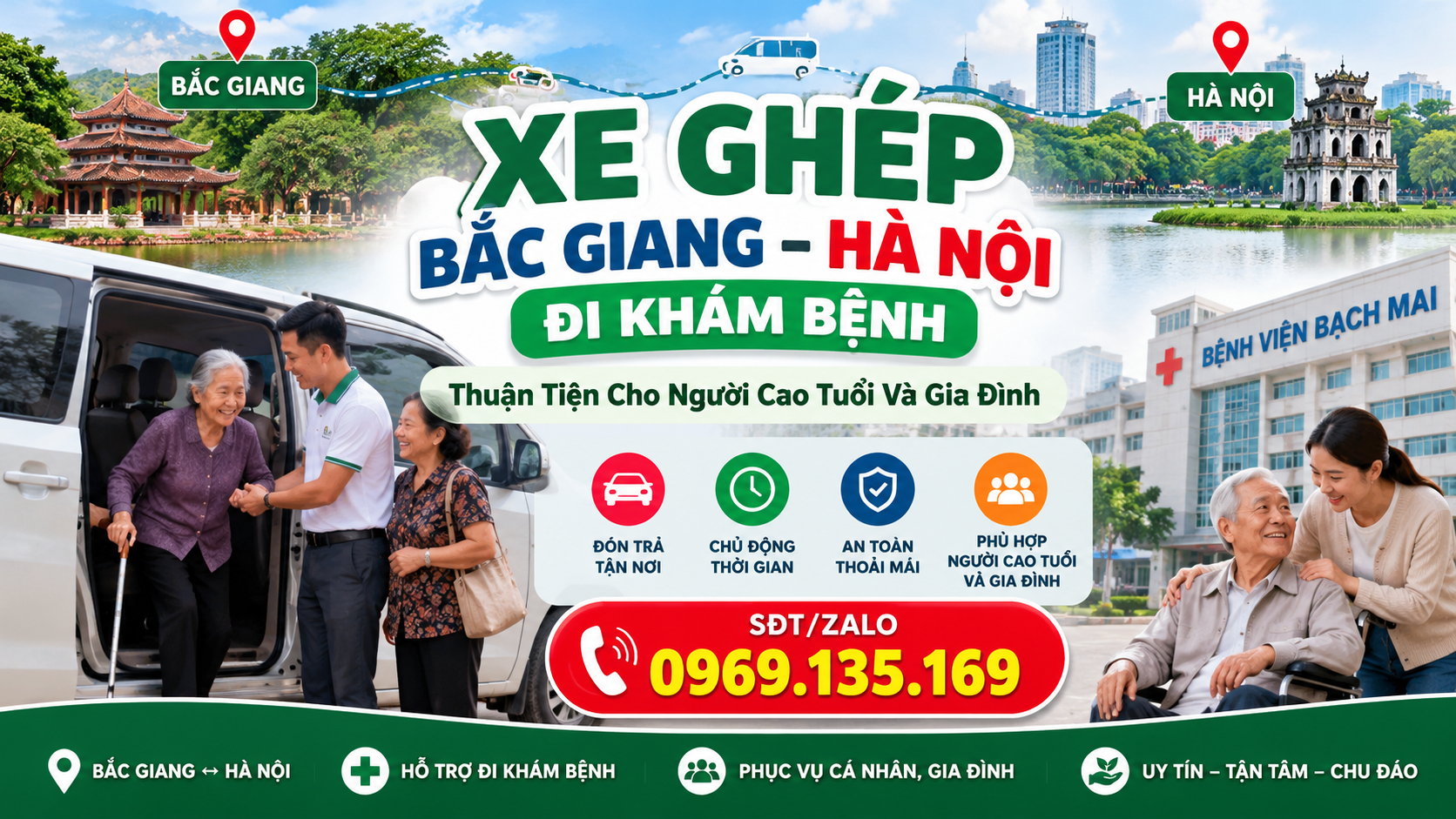 Xe Ghép Bắc Giang – Hà Nội